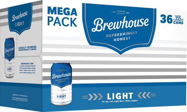 BREWHOUSE LIGHT 36X355ML CAN