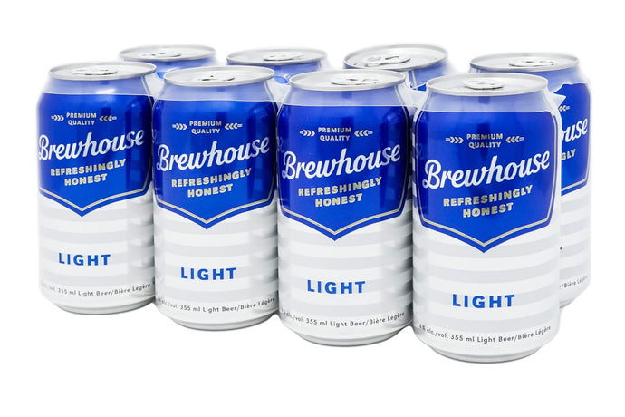 BREWHOUSE LIGHT 8 PK CANS