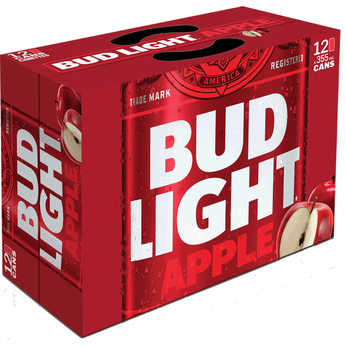 BUD LIGHT APPLE 12 CANS