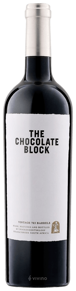 CHOCOLATE BLOCK - BOEKENHOUTSKLOOF